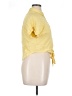 MAX Yellow Short Sleeve Blouse Size 14 - photo 4
