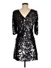 Mac Duggal 100% Polyester Stars Black Cocktail Dress Size 6 - photo 2