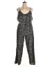 Bar III 100% Polyester Animal Print Gray Jumpsuit Size XL - photo 1