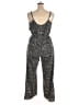 Bar III 100% Polyester Animal Print Gray Jumpsuit Size XL - photo 2