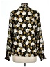 Hayden 100% Polyester Floral Gold Long Sleeve Blouse Size L - photo 2