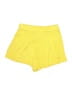 Unbranded 100% Polyester Solid Yellow Shorts Size M - photo 1
