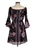 Jealous Tomato 100% Polyester Paisley Black Casual Dress Size M - photo 2