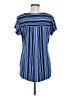 Roz & Ali Blue Short Sleeve Blouse Size M - photo 2