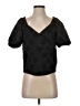 Madewell Black Short Sleeve Blouse Size XXS - photo 1