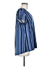 Roz & Ali Blue Short Sleeve Blouse Size M - photo 4