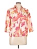 JM Collection Floral Pink 3/4 Sleeve Blouse Size 12 (petite) - photo 1