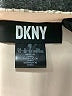 DKNY 100% Polyester Stripes Tan Cocktail Dress Size 10 - photo 6