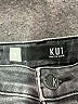 Kut from the Kloth Solid Gray Jeans Size 0 - photo 4