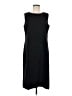 Corbin Collection Houndstooth Black Casual Dress Size M - photo 1