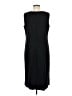 Corbin Collection Houndstooth Black Casual Dress Size M - photo 2