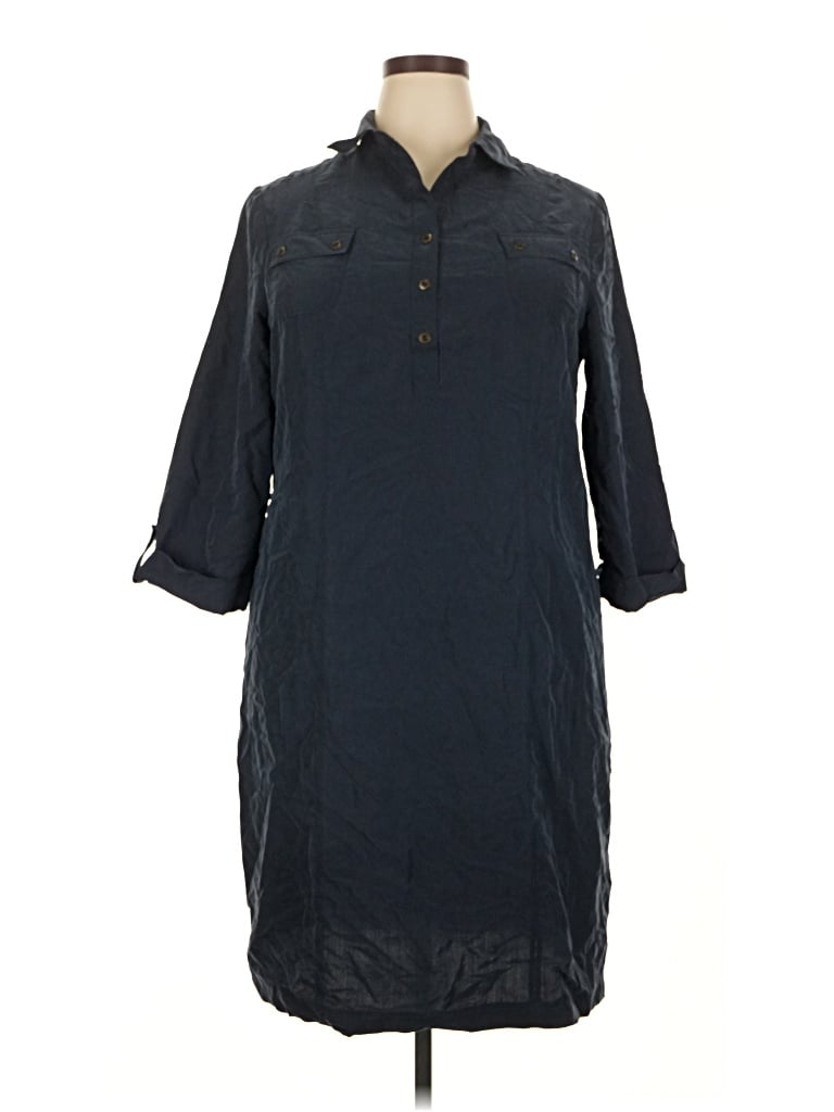 Pre-owned Investments Casual Dress In Black