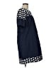 J.Crew 100% Polyester Polka Dots Blue Casual Dress Size 10 - photo 4