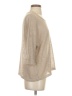 Bar III Metallic Tan 3/4 Sleeve Top Size S - photo 4