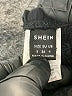 Shein Solid Black Shorts Size 4 - photo 3