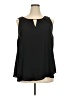 Torrid 100% Polyester Black Sleeveless Blouse Size 2X Plus (2) - photo 1