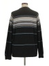 Kirra Stripes Black Pullover Sweater Size XL - photo 2