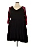 Torrid Plaid Black Casual Dress Size 4X Plus (4) - photo 1