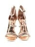 Italina Gold Tan Sandals Size 7 - photo 2