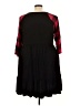 Torrid Plaid Black Casual Dress Size 4X Plus (4) - photo 2