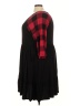 Torrid Plaid Black Casual Dress Size 4X Plus (4) - photo 5