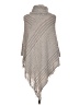 Mia + Tess Gray Poncho One size - photo 2