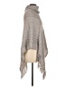 Mia + Tess Gray Poncho One size - photo 4