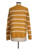Staccato 100% Polyester Stripes Yellow Pullover Sweater Size M - photo 2