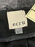 Ecru Solid Black Active Pants Size 12 - photo 6