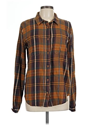 Vans Long Sleeve Button-Down Shirt (view 1)
