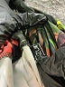 Onzie Graphic Black Leggings Size M - photo 7