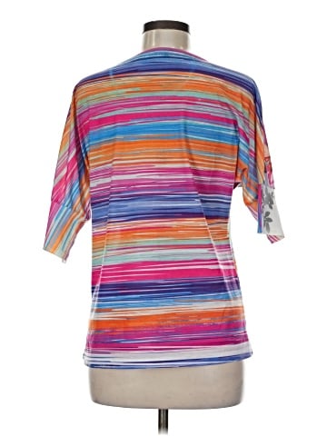 Bleu Short Sleeve Top (view 2)