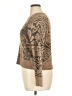 Tahari Paisley Brown Pullover Sweater Size XL - photo 5