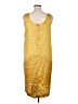 Gemini II Metallic Gold Cocktail Dress Size 16 - photo 2