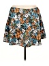 Empyre 100% Polyester Print Orange Casual Skirt Size L - photo 1