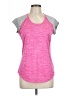 Reebok 100% Polyester Pink Active T-Shirt Size L - photo 1
