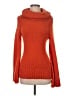 Calypso St. Barth Orange Turtleneck Sweater Size XS - photo 1