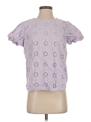 Ann Taylor Short Sleeve Top (view 1)