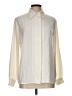 Jaclyn Smith 100% Polyester Color Block Ivory Long Sleeve Blouse Size 12 - photo 1