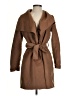Tahari Brown Wool Coat Size S - photo 1