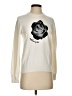 Minnie Rose Floral Ivory Pullover Sweater Size S - photo 1