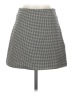 H&M Houndstooth Gray Casual Skirt Size 4 - photo 1