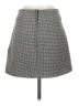 H&M Houndstooth Gray Casual Skirt Size 4 - photo 2