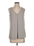 DR2 100% Polyester Gray Sleeveless Blouse Size S - photo 1