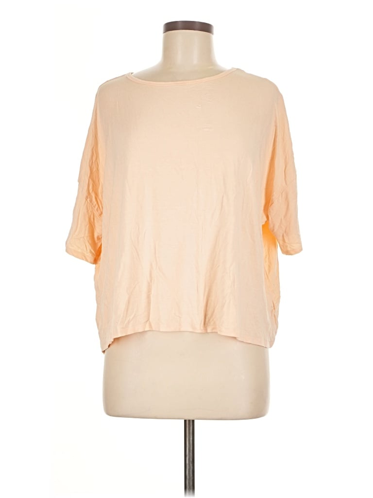 Pre-owned Old Navy 3/4 Sleeve T-shirt In Orange