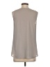 DR2 100% Polyester Gray Sleeveless Blouse Size S - photo 2