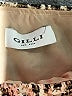Gilli 100% Polyester Animal Print Ivory Tan Formal Skirt Size M - photo 4