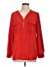 Valerie Stevens Red Long Sleeve Blouse Size L - photo 1