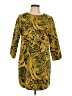 H&M Animal Print Gold Cocktail Dress Size 10 - photo 1