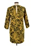 H&M Animal Print Gold Cocktail Dress Size 10 - photo 2